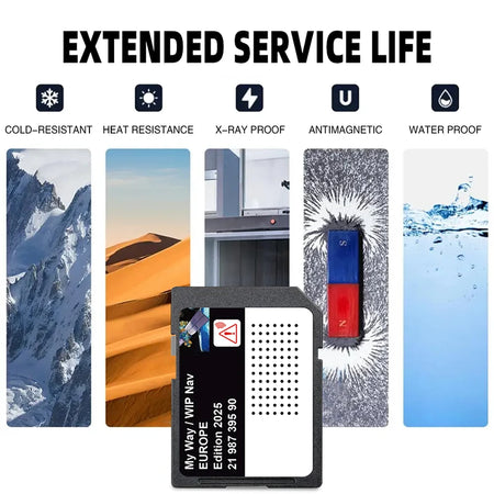 Citroen MyWay Morocco Map Update 2025 &ndash; 16GB Card Included