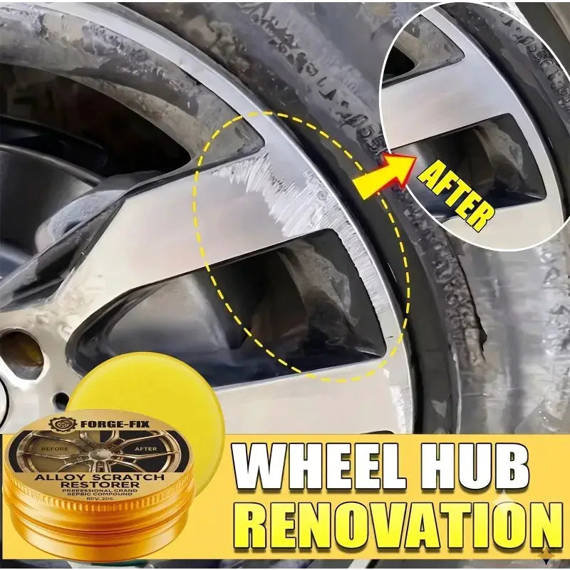 Car Wheel Rim Scratch Repair Paste Aluminum Alloy Rim Refurbishment Paint for Scratches by InterCyprus Trading Ltd
