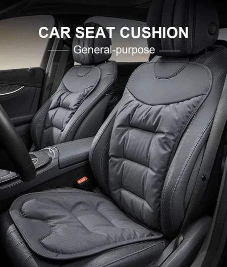 Vtear Universal Car Backrest Pad Front Seat Cushion Back Support Trim Breathable Hole Anti Slip Soft Padded Interior Accessories by InterCyprus Trading Ltd