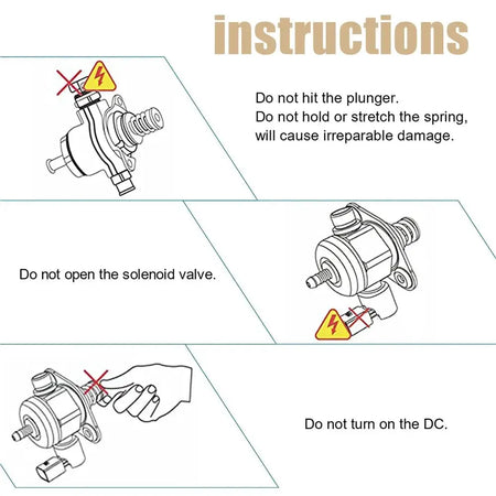 High Pressure Fuel Pump Injection Pump Replacement For Audi A1 A3 VW Tiguan Skoda Golf Auto Parts 1.2 TSI 1.4 TFSI 03C127026C by InterCyprus Trading Ltd