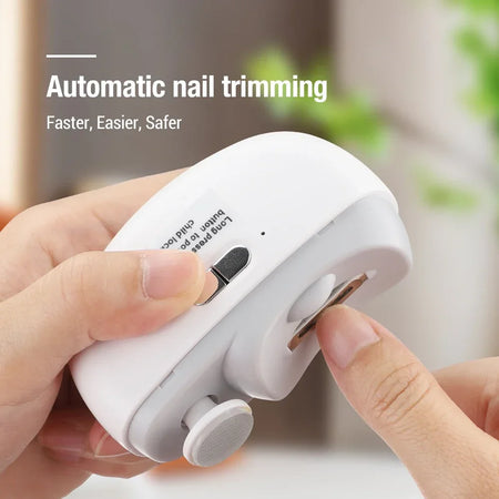 Electric Nail Clipper &ndash; Rechargeable Polishing For All Ages