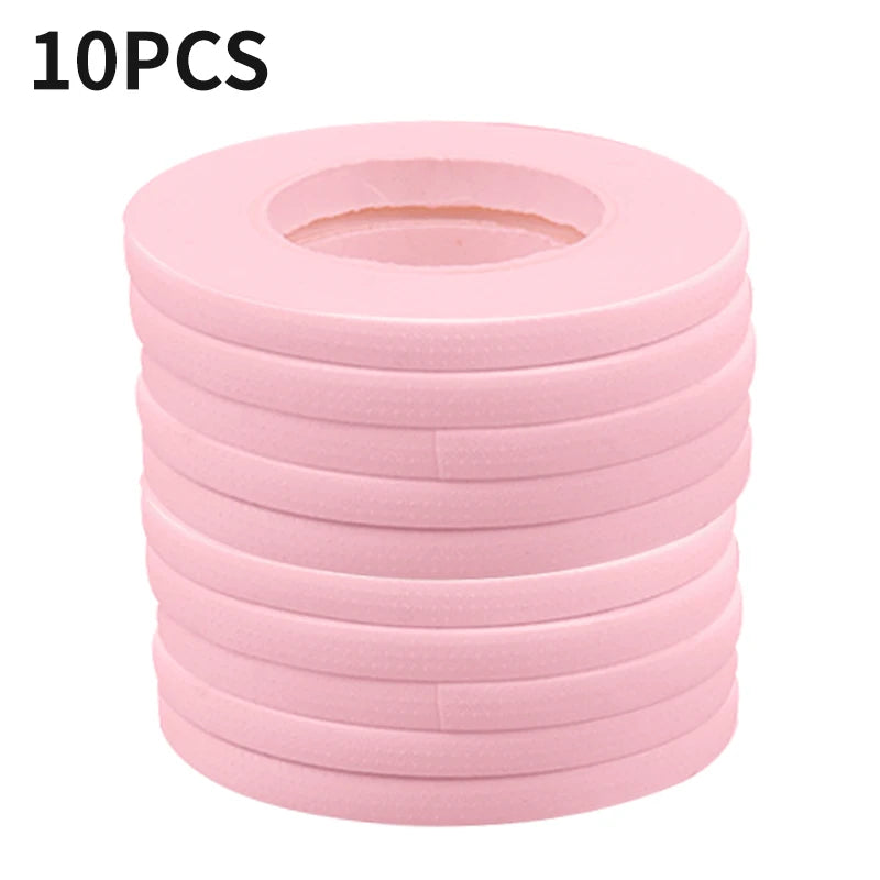 AILEISHI Micropore Eyelash Extension Tapes - 5/10pcs Rolls 10pcs pink
