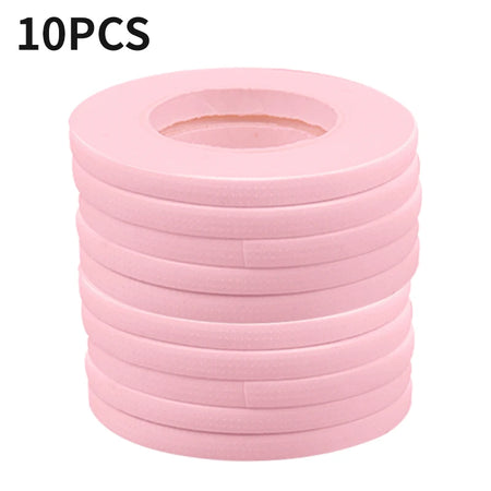 AILEISHI Micropore Eyelash Extension Tapes - 5/10pcs Rolls 10pcs pink