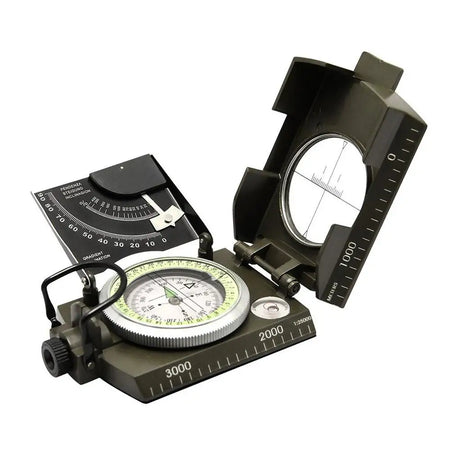 Outdoor Military Compass &ndash; Waterproof And Durable Navigation army green / CHINA