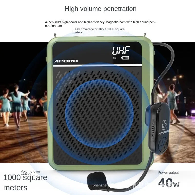 APORO T28 - IP67 Waterproof 40W Bluetooth 4500mAh Speaker