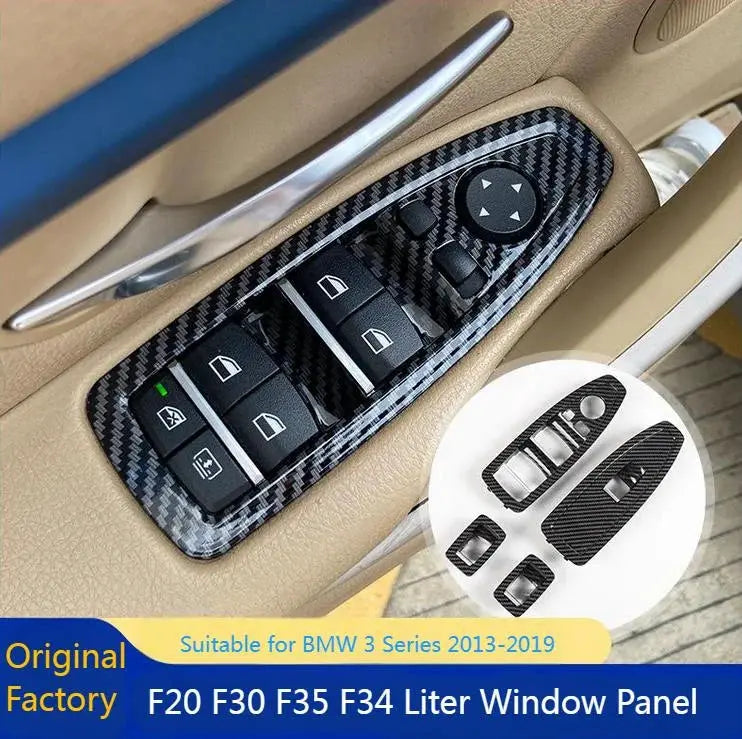 4Pcs F30 Window Lift Switch Button PanelTrim Cover for BMW 1 3 4 Series F20 F30 F31 F34 F35 F36 318 320 328 330 335 by InterCyprus Trading Ltd