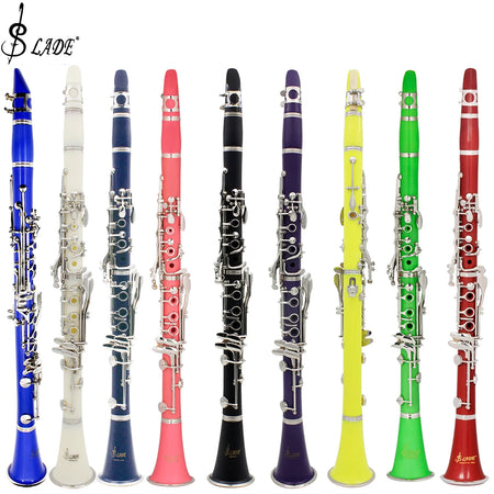SLADE Bb 17 Keys Bakelite Clarinet &ndash; Includes Box Reed