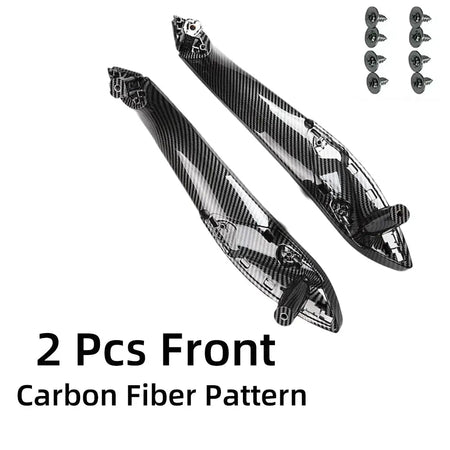2Pcs Front Rear Inner Doors Panel Handle Pull Trim Cover For BMW 3 Series F30 F80 M3 F31 F34 GT F32 F82 M4F33 F83 M4 F36 LCI by InterCyprus Trading Ltd