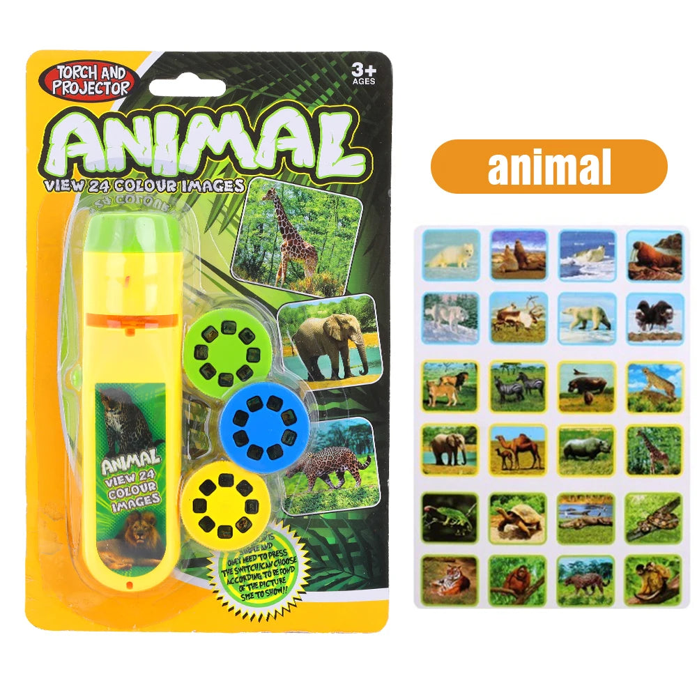 Slide Story Projector Machine &ndash; Engaging Bedtime Stories for Kids Animal
