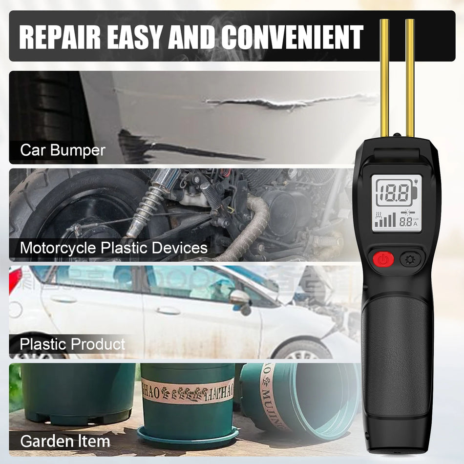 Handhållen Trådlös Plastsvets För Reparation Av Bilbågar Gun