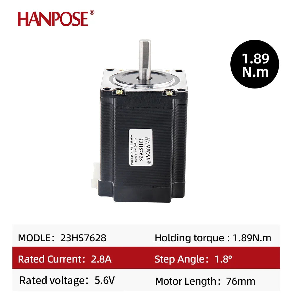 HANPOSE NEMA23 Stepper Motor &ndash; Exceptional Precision and Reliability