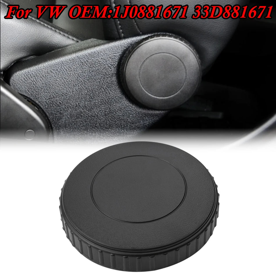 Perilla de ajuste del respaldo del asiento delantero para VW Golf Passat Jetta 1J0881671