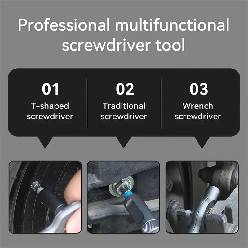 24 In 1 Magnetic Screwdriver Set &ndash; Detachable Portable Tool