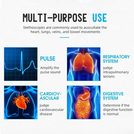 Justlang AIQUE Cardiology Stethoscope &ndash; Hear More Clearly