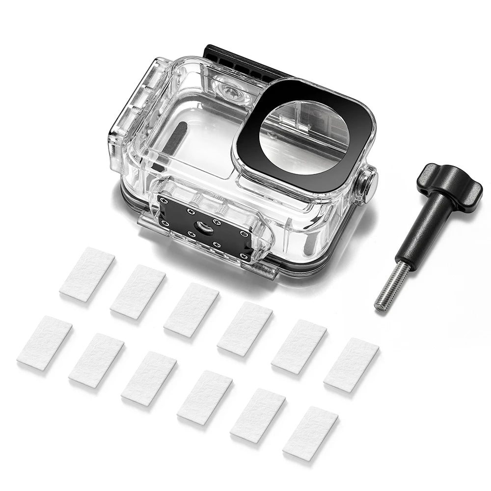 60m Waterproof Case For DJI Osmo Action &ndash; Two Claw Adapter Case