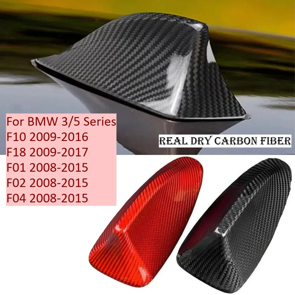 Copertura per antenna a pinna di squalo in fibra di carbonio per BMW F10 F01 F02 F04 F18