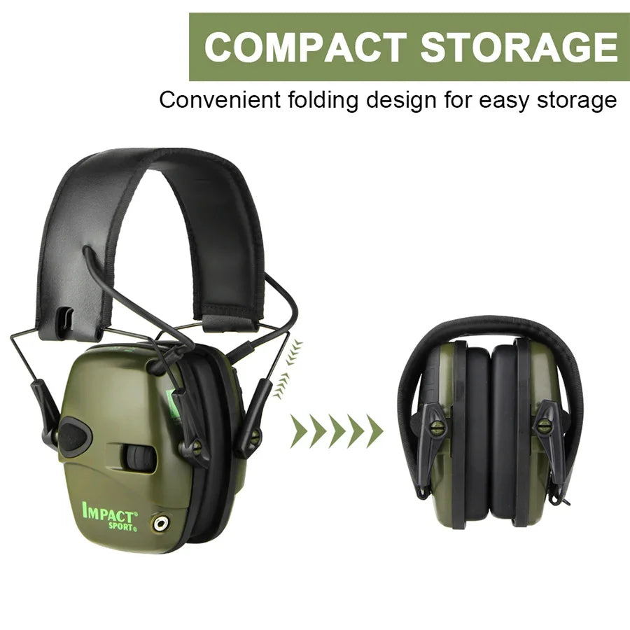 Outdoors Tactical Shooting Earmuff &ndash; Sound Amplification