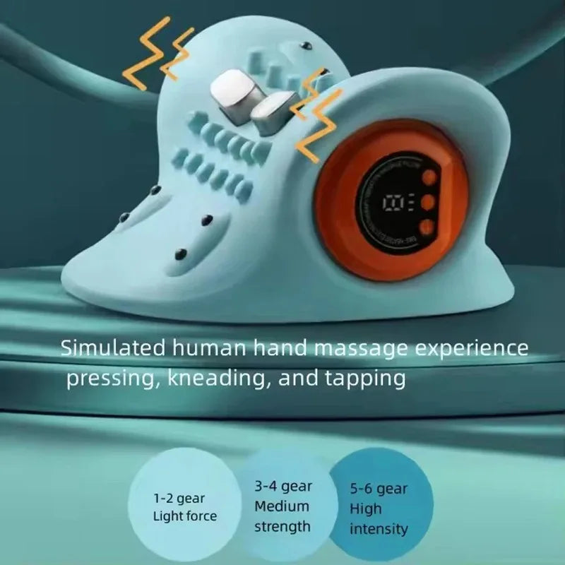 Electric Cervical Massager Neck Stretcher &ndash; Pain Relief