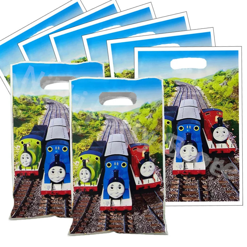 Thomas and Friends Party Favour Gift Bags - 10 Pack gift bags-16.5x25cm / 30pcs