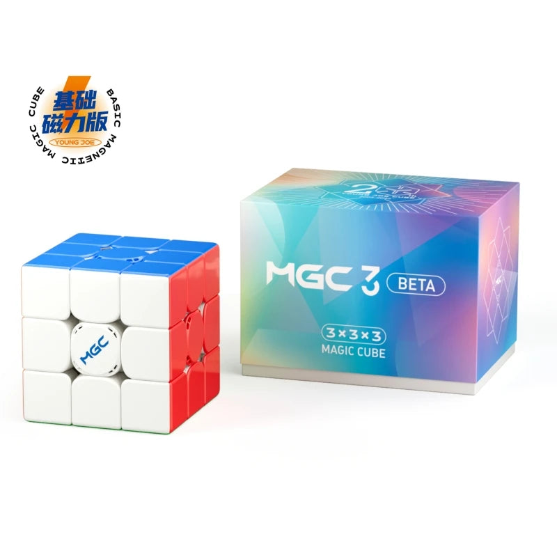 YJ MGC Beta 3x3 Magnetic Cube - Professional Speed Puzzle Toy MGC Beta / CHINA