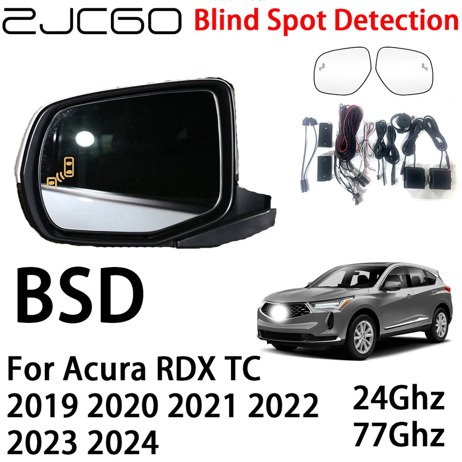 Sistema di allerta radar BSD Acura RDX, rilevamento dell'angolo cieco