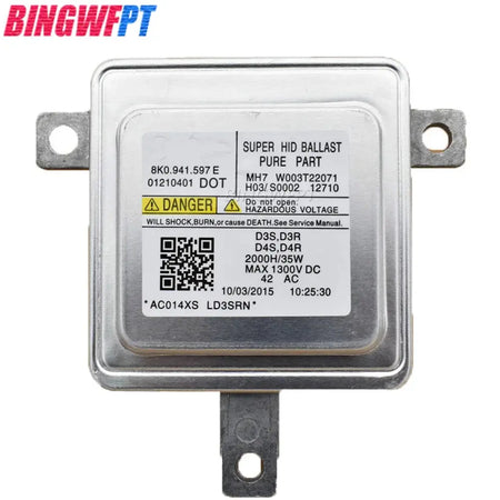 NEW 8K0941597E 8K0941597 8K0941597C Xenon Headlight HID D3S D3R D4S D4R Ballast For Audi A1 A3 A4 A5 A6 A7 A8 Q3 Q5 Q7 V/W CC by InterCyprus Trading Ltd