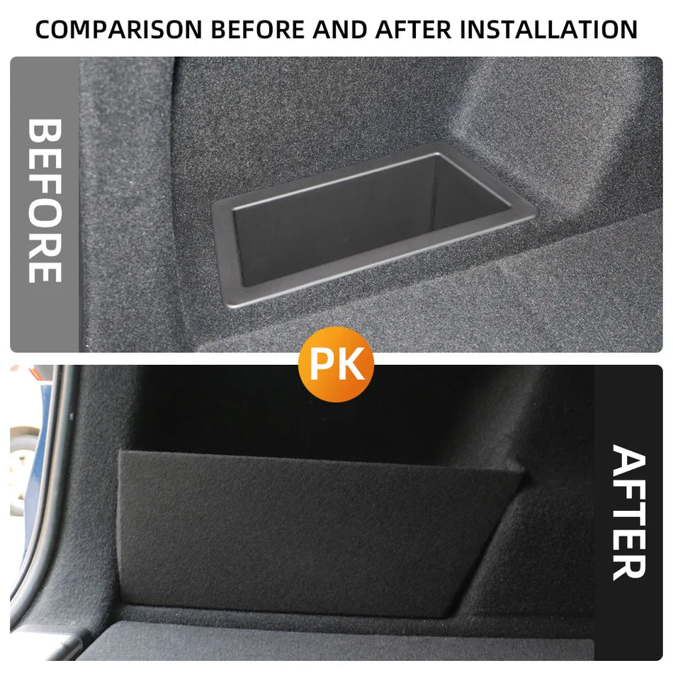 Οργανωτής Πλευράς Πορτμπαγκάζ BMW X1 F48, Πίνακας Διαχωρισμού, Ύφασμα Φλοκάρματος