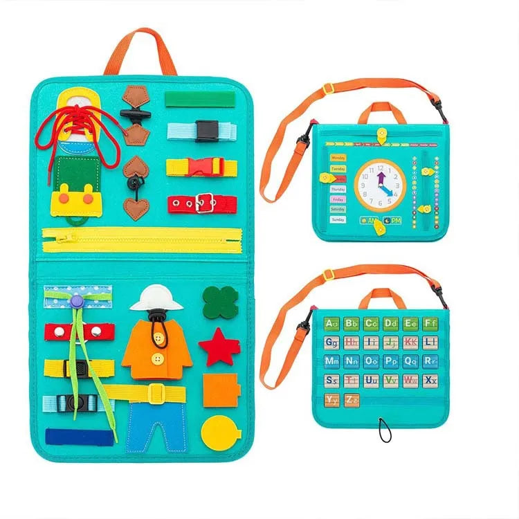 Sensory Play Board &ndash; Engaging Montessori Learning Toy for Toddlers H