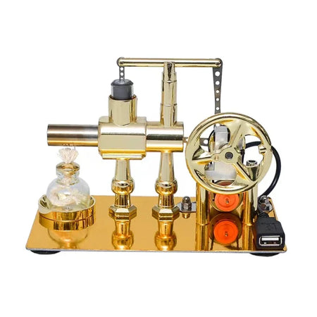 Hot Air Stirling Engine Generator - Science Toy &amp; Gift