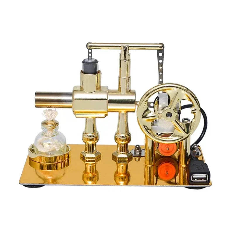 Hot Air Stirling Engine Generator - Science Toy &amp; Gift