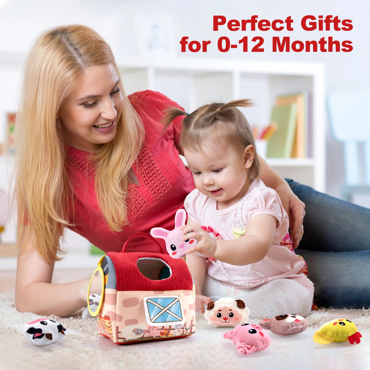 Coolplay Baby Soft Plush Animals Set &ndash; Fun Hand-Eye Coordination Training