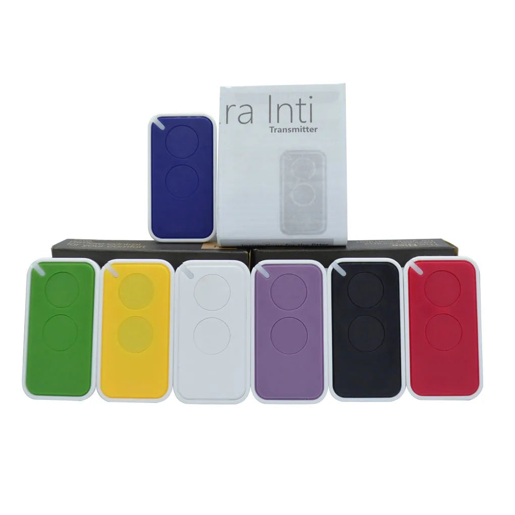 INTI 433MHz Wireless Remote Control for FLOR FLO2RS FLO4RS Garage Doors