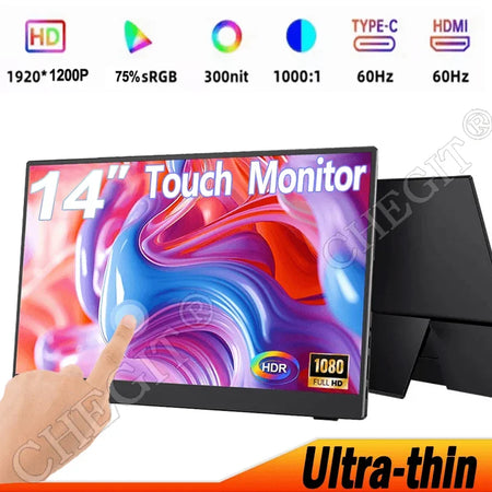 14 Inch Portable Touchscreen Monitor &ndash; HDR10 USB-C