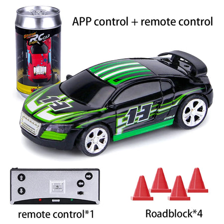 1/58 RC Car Mini Racing Car &ndash; 2.4G Speed Remote Control Black