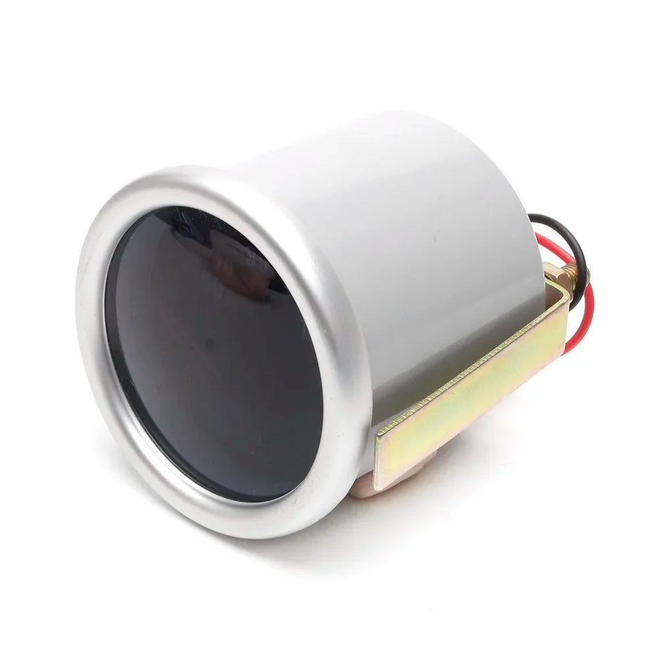 Indicatore di temperatura dell'olio per auto universale 12V 50-150 °C, 2 pollici, lente fumé, LED bianco