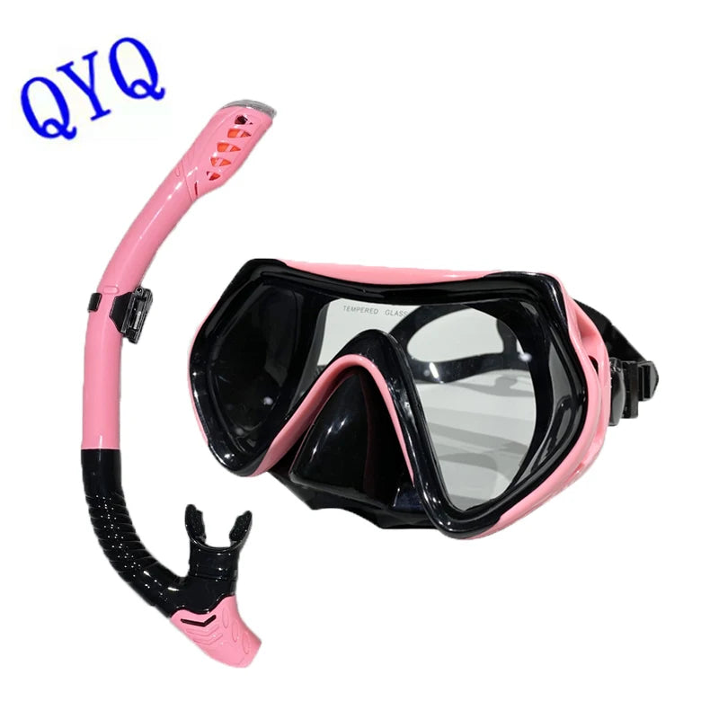 Professional Silicone Skirt Scuba Diving Mask &amp; Snorkeling Suit for Adults