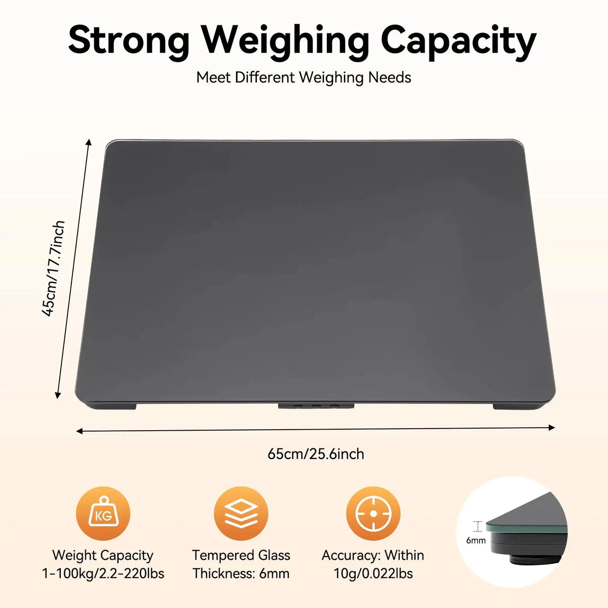 100KG Digital Animal Scale 65x45 CM &ndash; High Capacity LCD