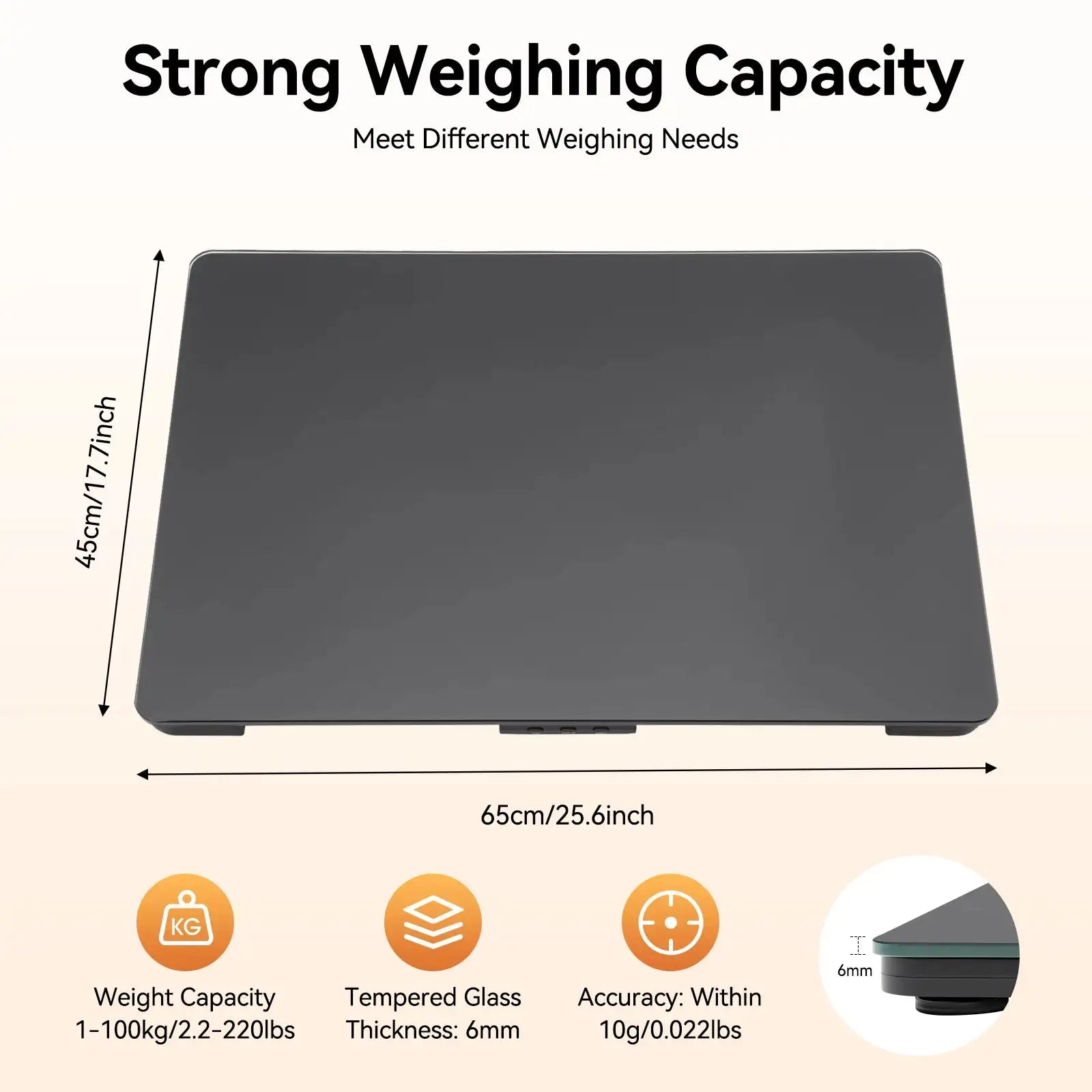 100KG Digital Animal Scale 65x45 CM &ndash; High Capacity LCD