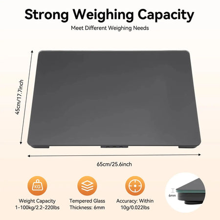 100KG Digital Animal Scale 65x45 CM &ndash; High Capacity LCD