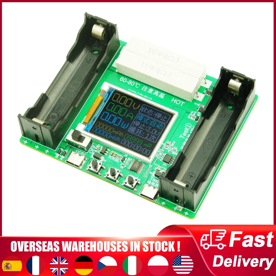 Tester oporu wewnętrznego pojemności akumulatora 18650 Typ C