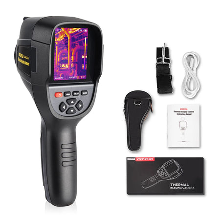 Advanced GW256 Thermal Imaging Camera 2024: High-Resolution Infrared Imager for Leak Detection and Electrical Applications GW256 (HT-18 Plus)