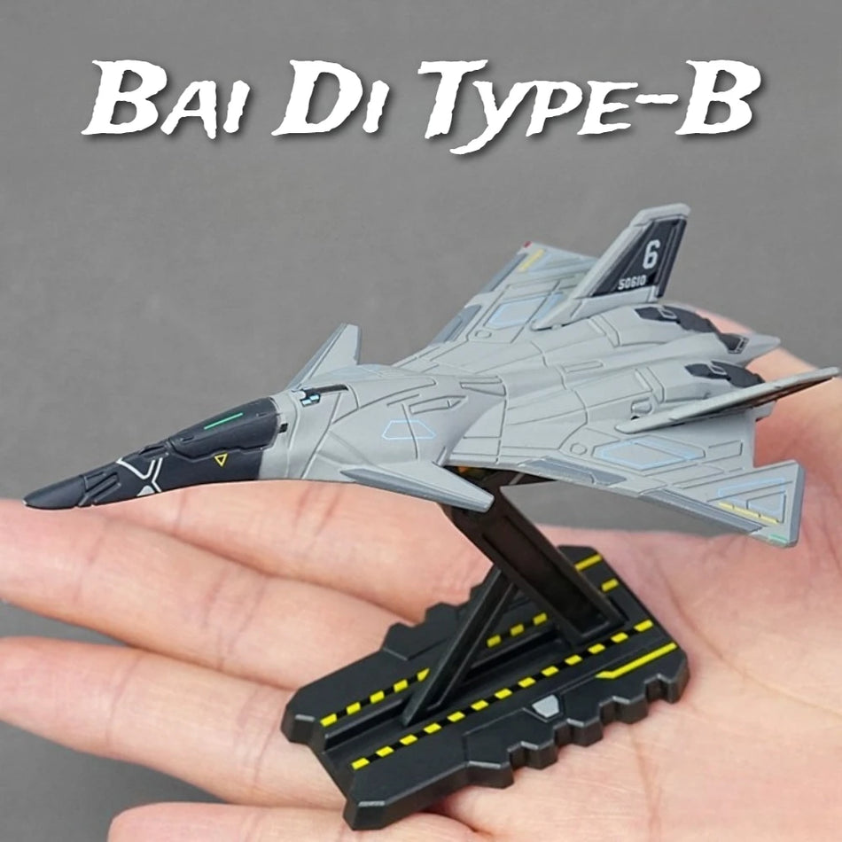 Jucărie model de avion de luptă din metal turnat, scară 1:72/1:200, părți mobile