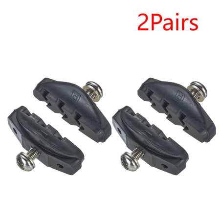 Road Bike Brake Pad &ndash; Ultra Quiet Durable Rubber Brake Pads 2Pairs