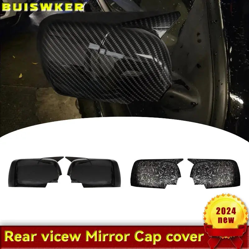 1 Pair For BMW X5 E53 1999-2006 Side Rearview Mirror Cap Wing Side Mirror Cover New M Look Mirror Cap by InterCyprus Trading Ltd