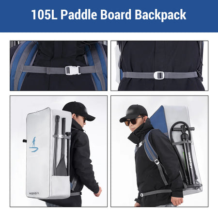 105L Paddle Board Backpack &ndash; Waterproof Large Capacity