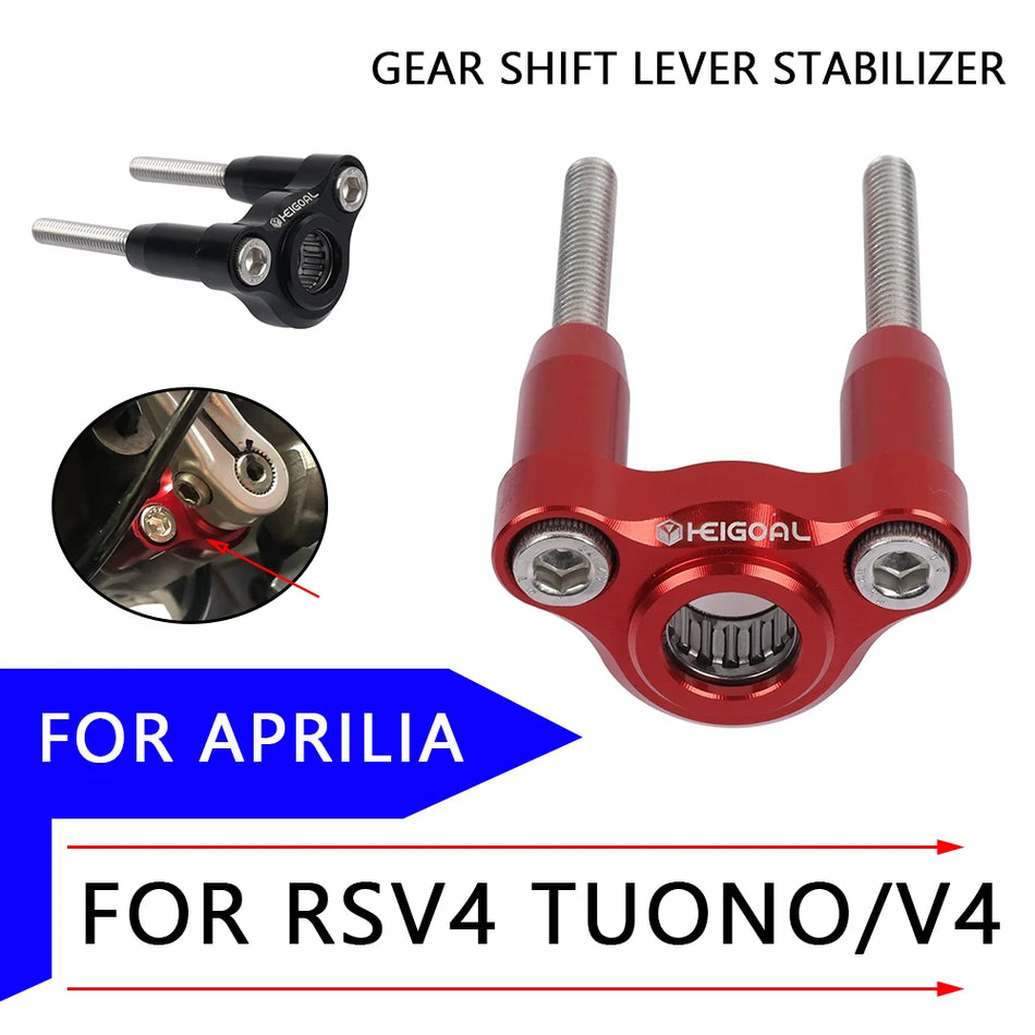 Aprilia RSV4 Tuono V4 Växelspaksstabilisator, Växelspakshållare för RSV4 2009 - 2020 Motorcykel