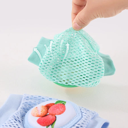 1 Pair Baby Knee Pads Leg Warmers Bear &ndash; All Season Comfort