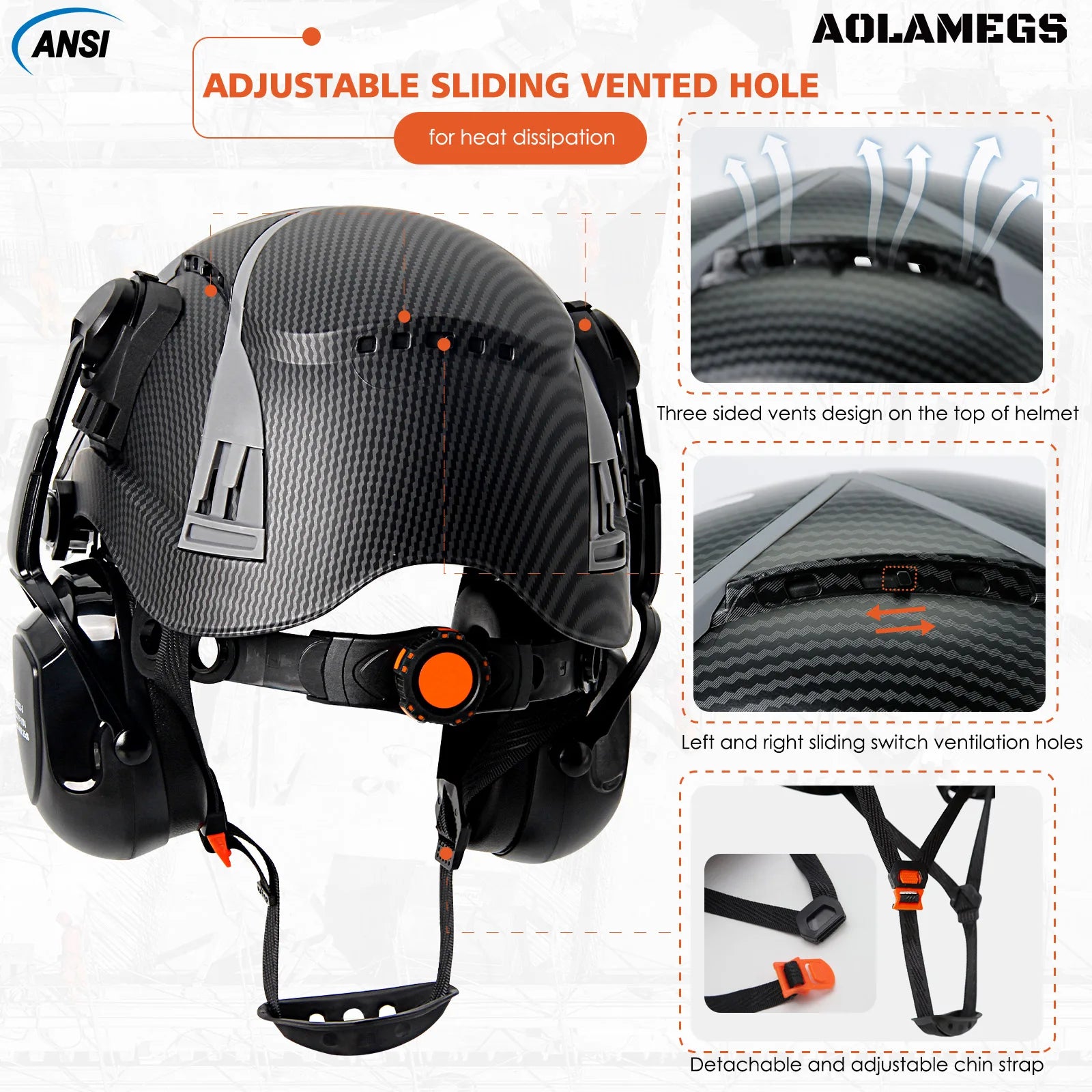 AQM0257 CE Safety Helmet &ndash; Lightweight Construction