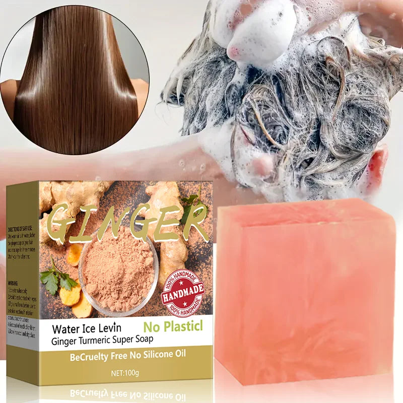 Ginger Turmeric Super Soap &ndash; Antimicrobial Hair Treatment