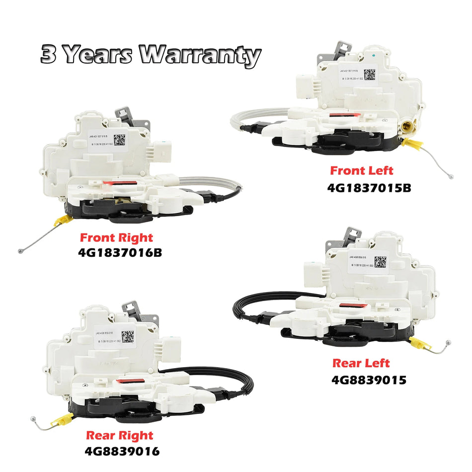 Door Lock Actuator for Audi A7 S7 RS7 Front and Rear Left and Right Direct Fit Replacement